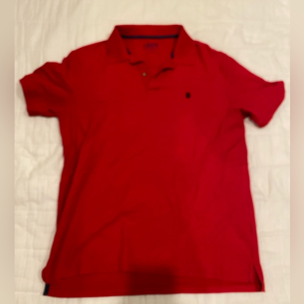Red Izod Polo